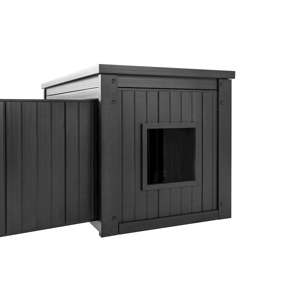 ECOFLEX® LitterLoo Bench Litter Box Cover Espresso