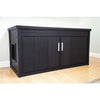 ECOFLEX® LitterLoo Bench Litter Box Cover Espresso