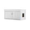 ECOFLEX® LitterLoo Bench Litter Box Cover Antique White