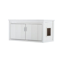 ECOFLEX® LitterLoo Bench Litter Box Cover Antique White