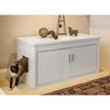 ECOFLEX® LitterLoo Bench Litter Box Cover Antique White