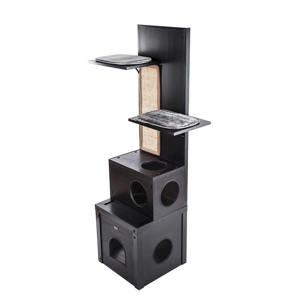 ECOFLEX® Kitty Klimber - Cat Tree - Espresso