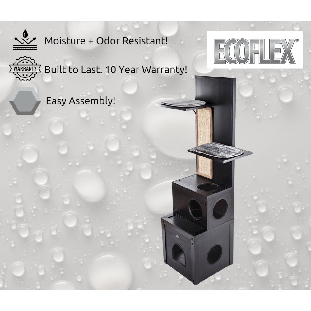 ECOFLEX® Kitty Klimber - Cat Tree - Espresso