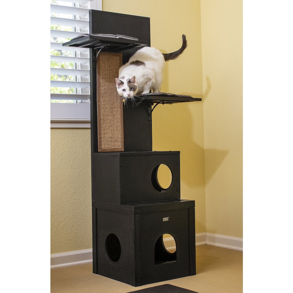 ECOFLEX® Kitty Klimber - Cat Tree - Espresso