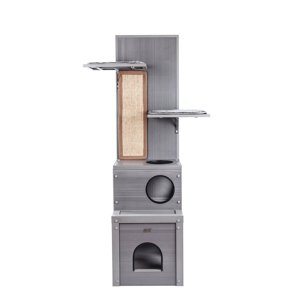 ECOFLEX® Kitty Klimber - Cat Tree - Grey