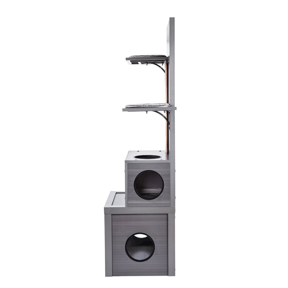 ECOFLEX® Kitty Klimber - Cat Tree - Grey