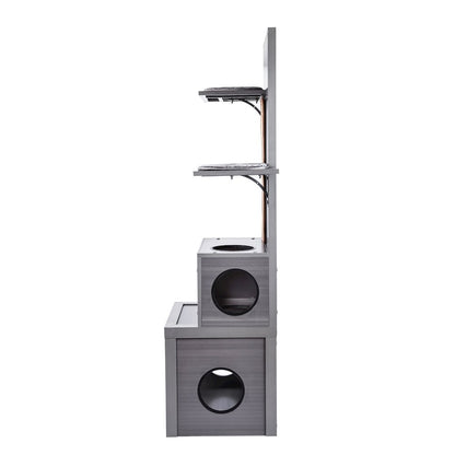 ECOFLEX® Kitty Klimber - Cat Tree - Grey