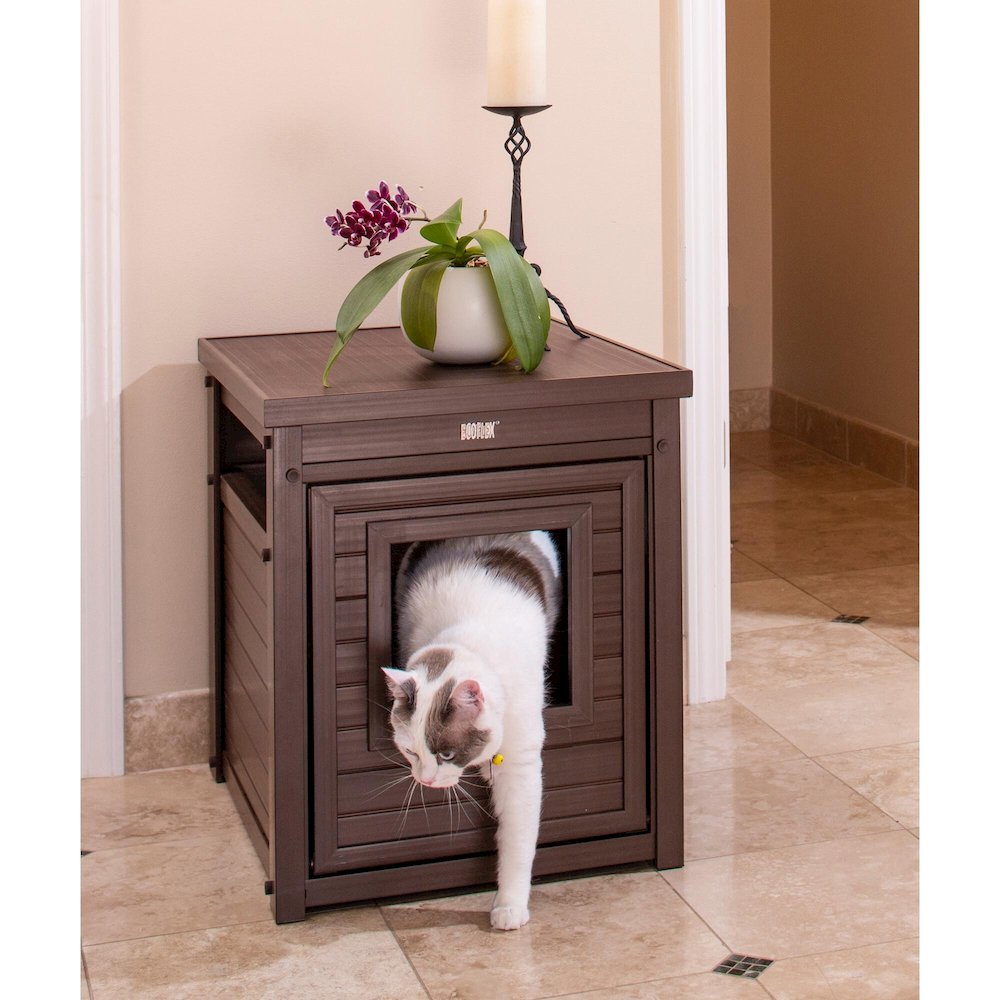 ECOFLEX® Litter Box Cover End Table - Russet