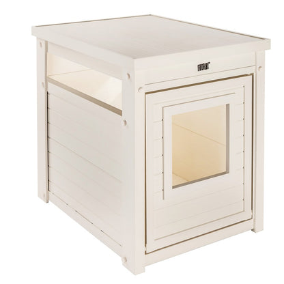 ECOFLEX® Litter Box Cover End Table - Antique White
