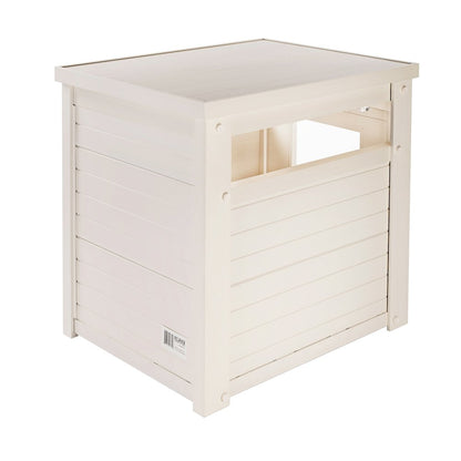 ECOFLEX® Litter Box Cover End Table - Antique White