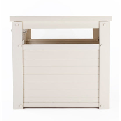 ECOFLEX® Litter Box Cover End Table - Antique White