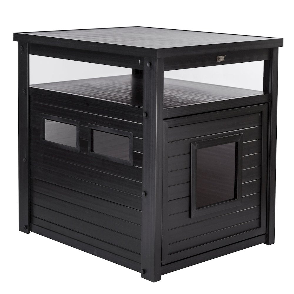 ECOFLEX® Jumbo Litter Box Cover End Table - Espresso