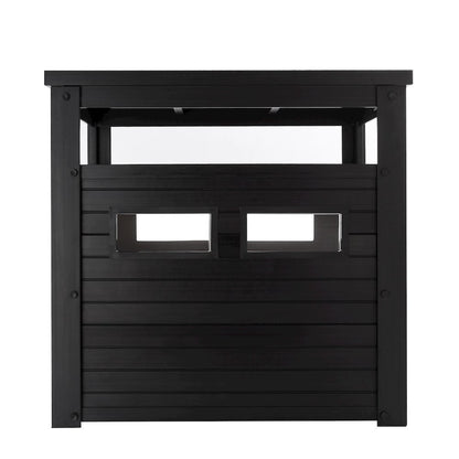 ECOFLEX® Jumbo Litter Box Cover End Table - Espresso