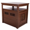 ECOFLEX® Jumbo Litter Box Cover End Table - Russet