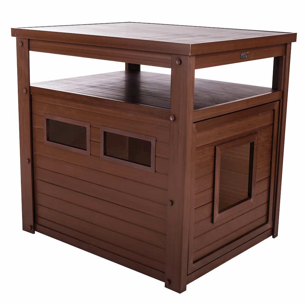 ECOFLEX® Jumbo Litter Box Cover End Table - Russet