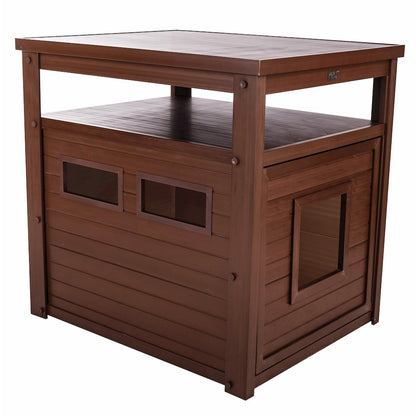 ECOFLEX® Jumbo Litter Box Cover End Table - Russet