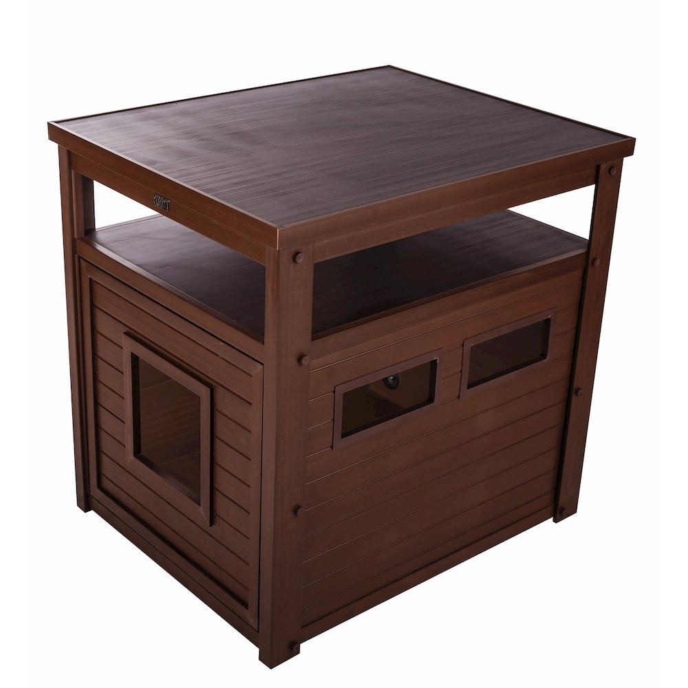 ECOFLEX® Jumbo Litter Box Cover End Table - Russet