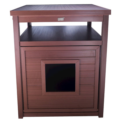 ECOFLEX® Jumbo Litter Box Cover End Table - Russet