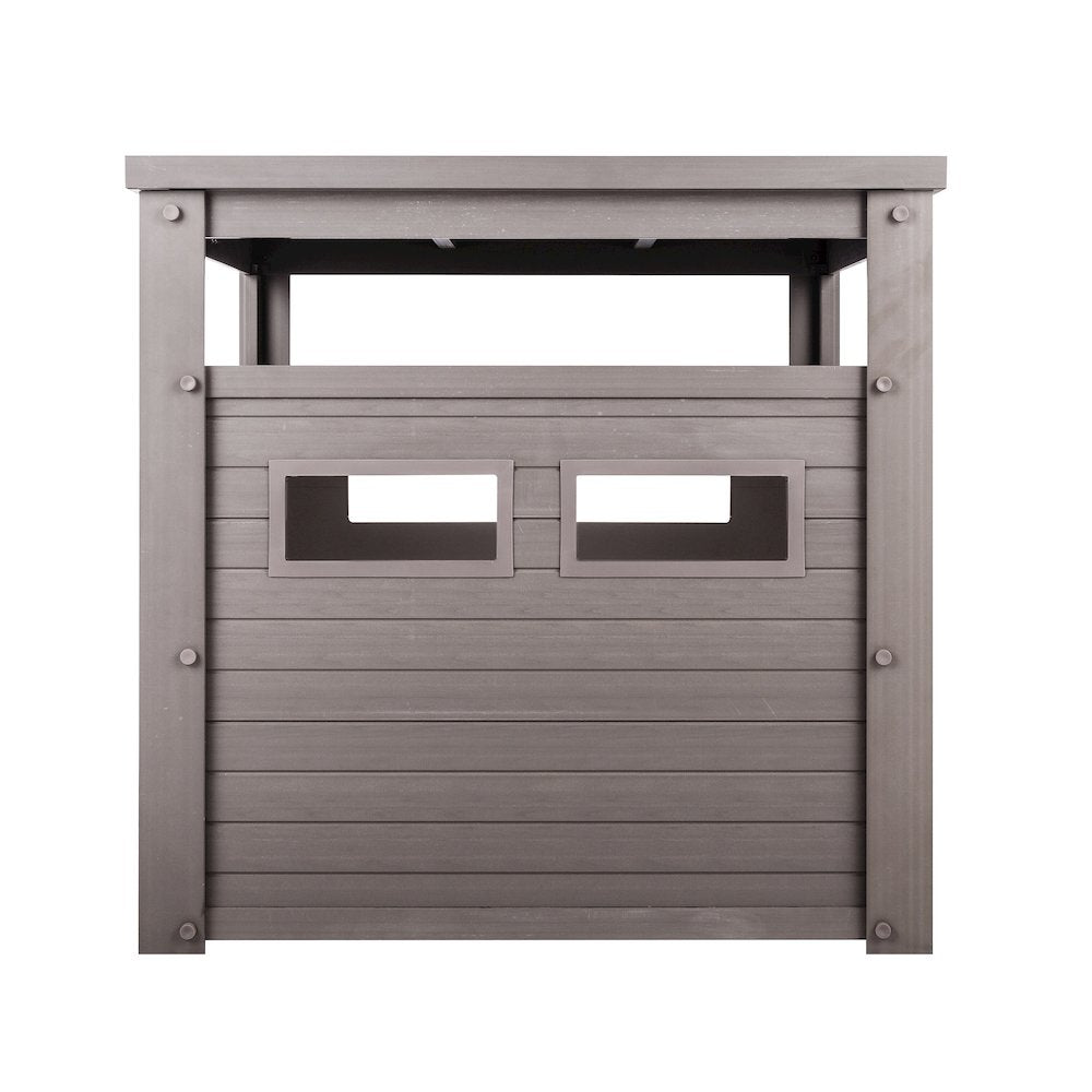 ECOFLEX® Jumbo Litter Box Cover End Table - Grey