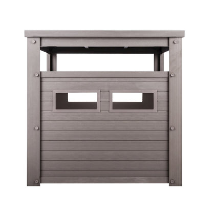 ECOFLEX® Jumbo Litter Box Cover End Table - Grey