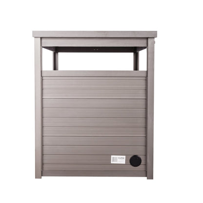 ECOFLEX® Jumbo Litter Box Cover End Table - Grey