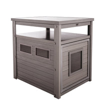 ECOFLEX® Jumbo Litter Box Cover End Table - Grey