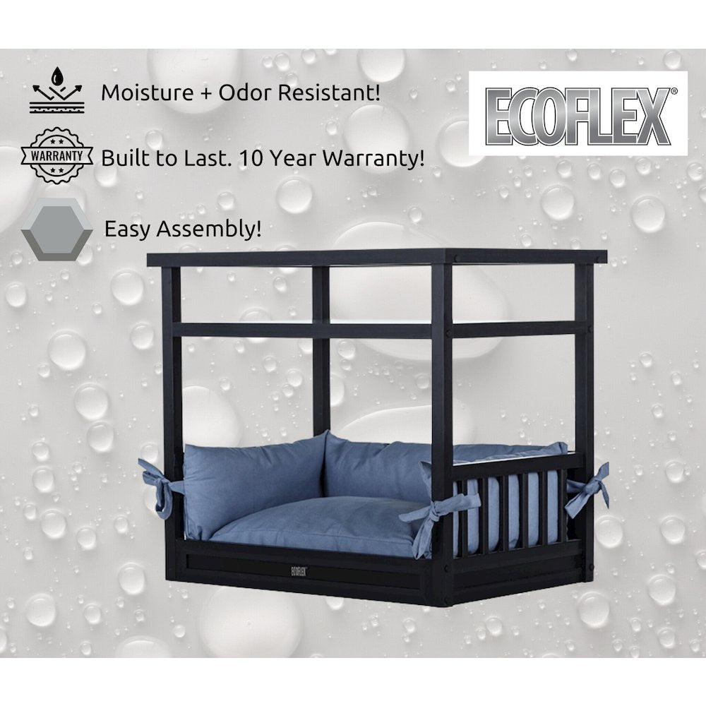 ECOFLEX® Dog Bed Nightstand-Espresso