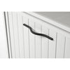ECOFLEX® Dog Food Pantry Double Dog Bowl-Antique White