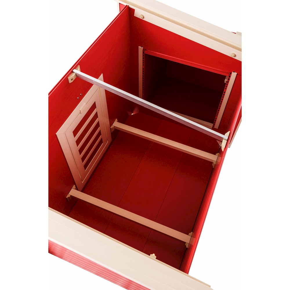 ECOFLEX® Fontana Chicken Barn in Red