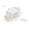 ECOFLEX® Fontana Chicken Barn in Red