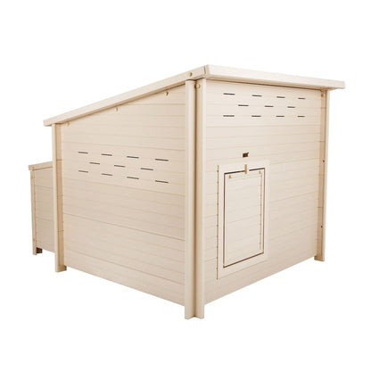 ECOFLEX® Jumbo Fontana Chicken Barn in Tan