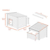 ECOFLEX® Jumbo Fontana Chicken Barn in Tan