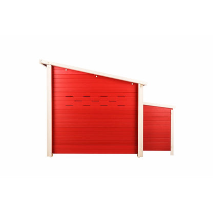 Jumbo Fontana Chicken Barn in Red