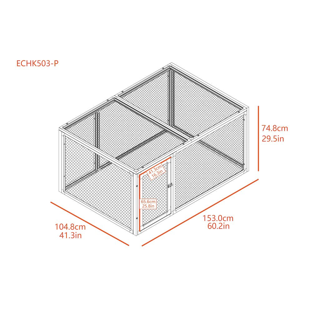 ECOFLEX® Jumbo Fontana Chicken Pen