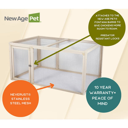 ECOFLEX® Jumbo Fontana Chicken Pen