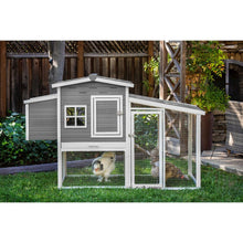 ECOFLEX® Hampton Chicken Barn and Pen in Grey