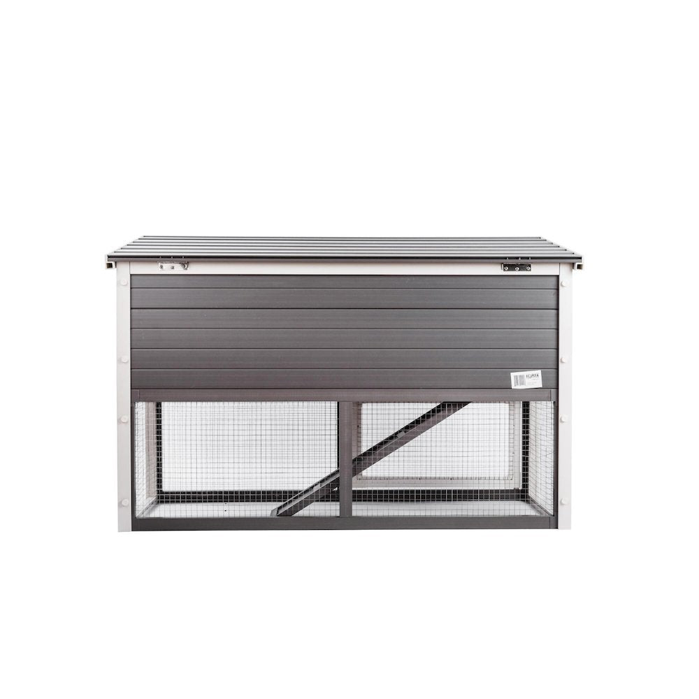 ECOFLEX® Columbia Rabbit Hutch in Grey