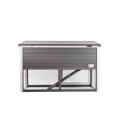 ECOFLEX® Columbia Rabbit Hutch in Grey