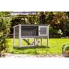 ECOFLEX® Columbia Rabbit Hutch in Grey