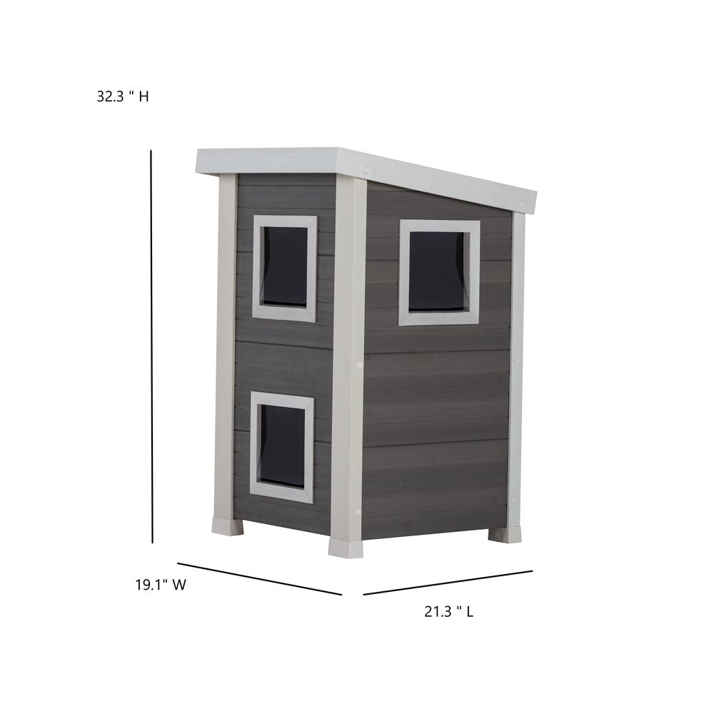 ECOFLEX® Outdoor Cat Townhouse