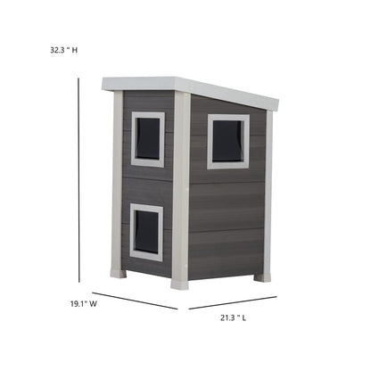 ECOFLEX® Outdoor Cat Townhouse