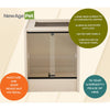 New Age Pet Madagascar Vertical Reptile Lounge