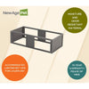 Mojave Stacker, Large- Gray