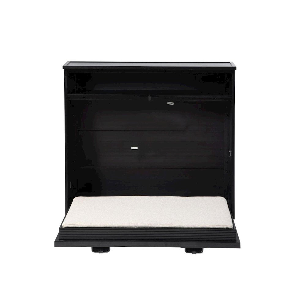 ECOFLEX X-Large Murphy Style Dog Bed in Black Finish