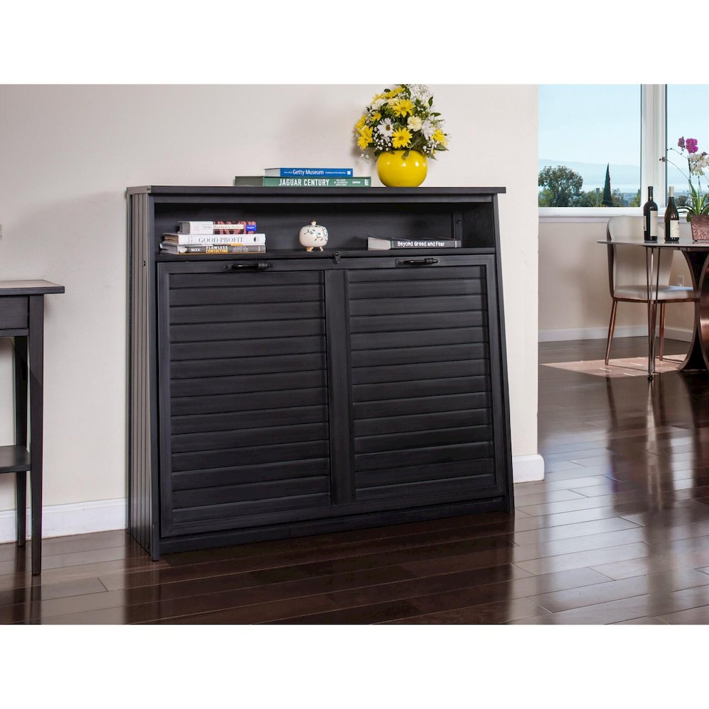 ECOFLEX X-Large Murphy Style Dog Bed in Black Finish