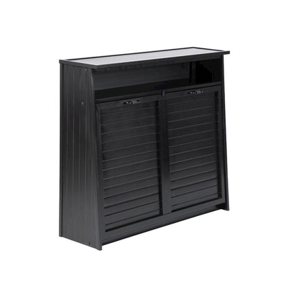 ECOFLEX X-Large Murphy Style Dog Bed in Black Finish