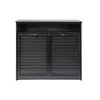ECOFLEX X-Large Murphy Style Dog Bed in Black Finish