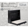 ECOFLEX X-Large Murphy Style Dog Bed in Black Finish