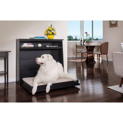 ECOFLEX X-Large Murphy Style Dog Bed in Black Finish