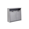 ECOFLEX X-Large Murphy Style Dog Bed in Grey Finish